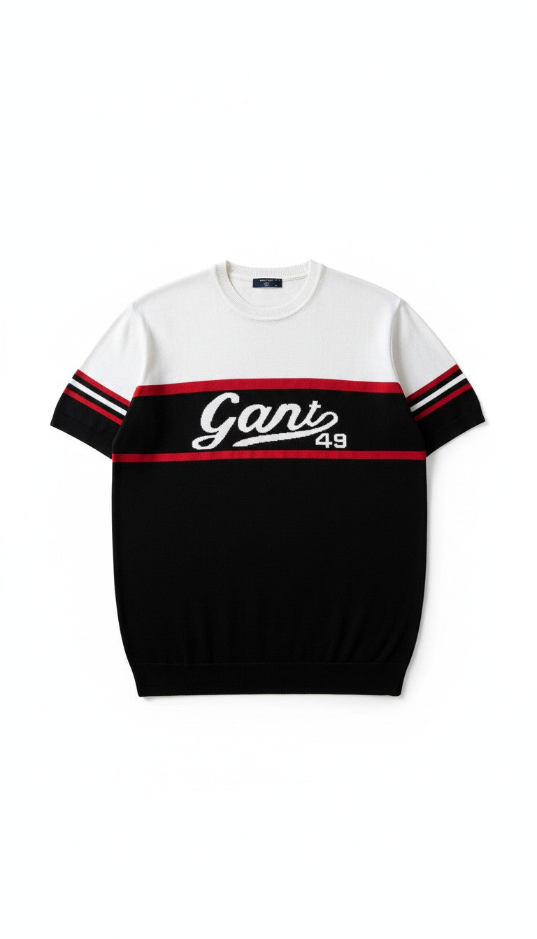 G*nt Siyah Triko T-Shirt