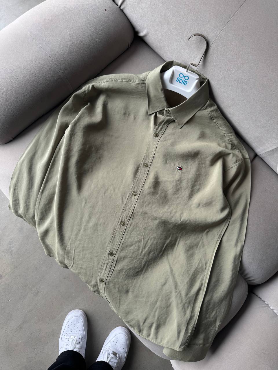 T*mmy Hilfiger Haki Gömlek