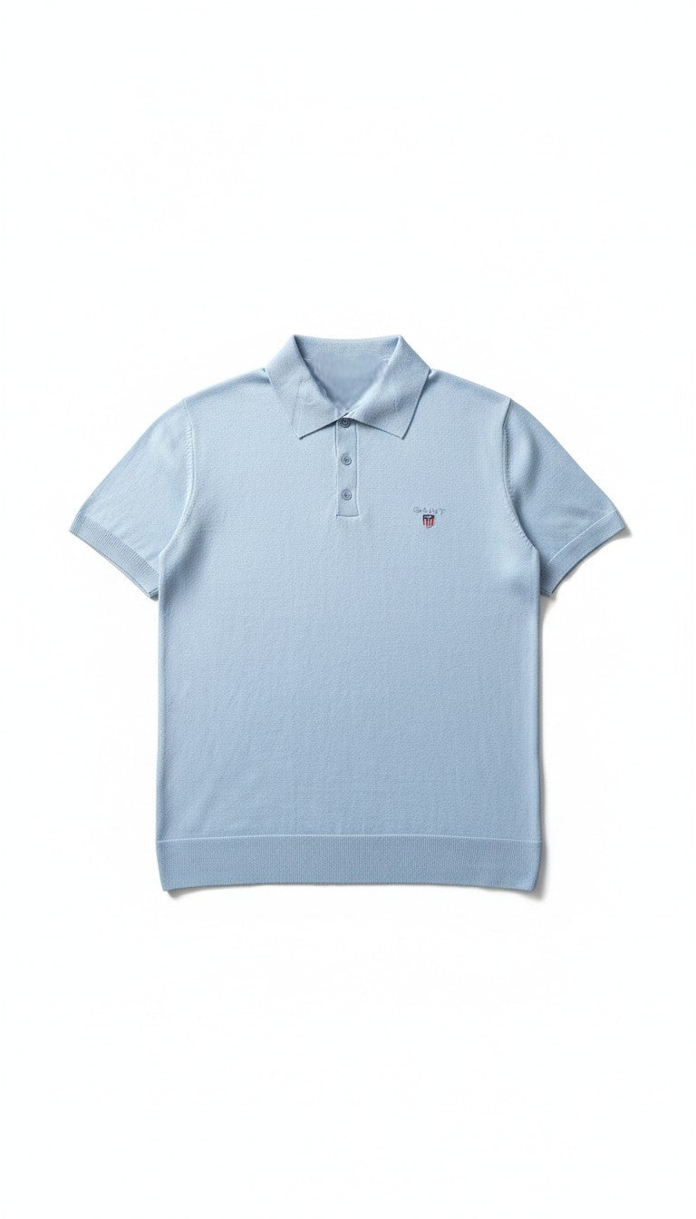 G*nt Bebe Mavisi Triko Polo Yaka