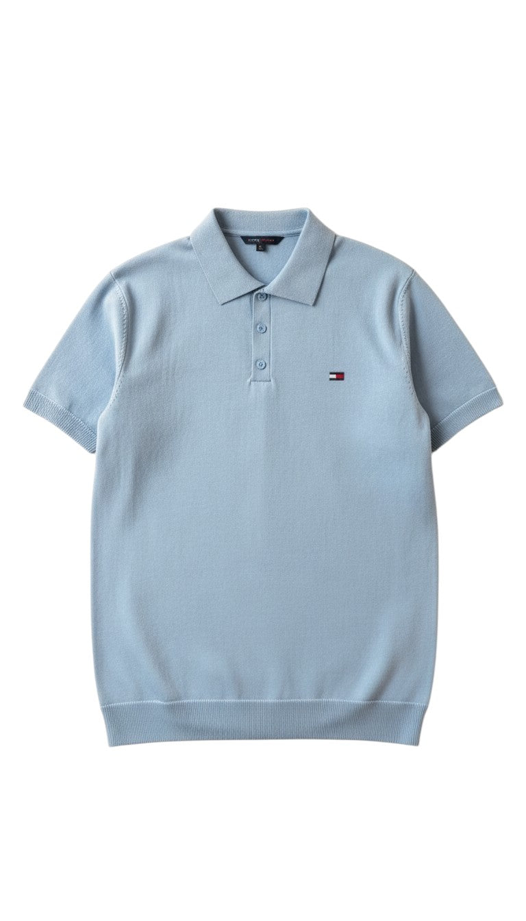 T*mmy Bebe Mavisi Triko Polo Yaka