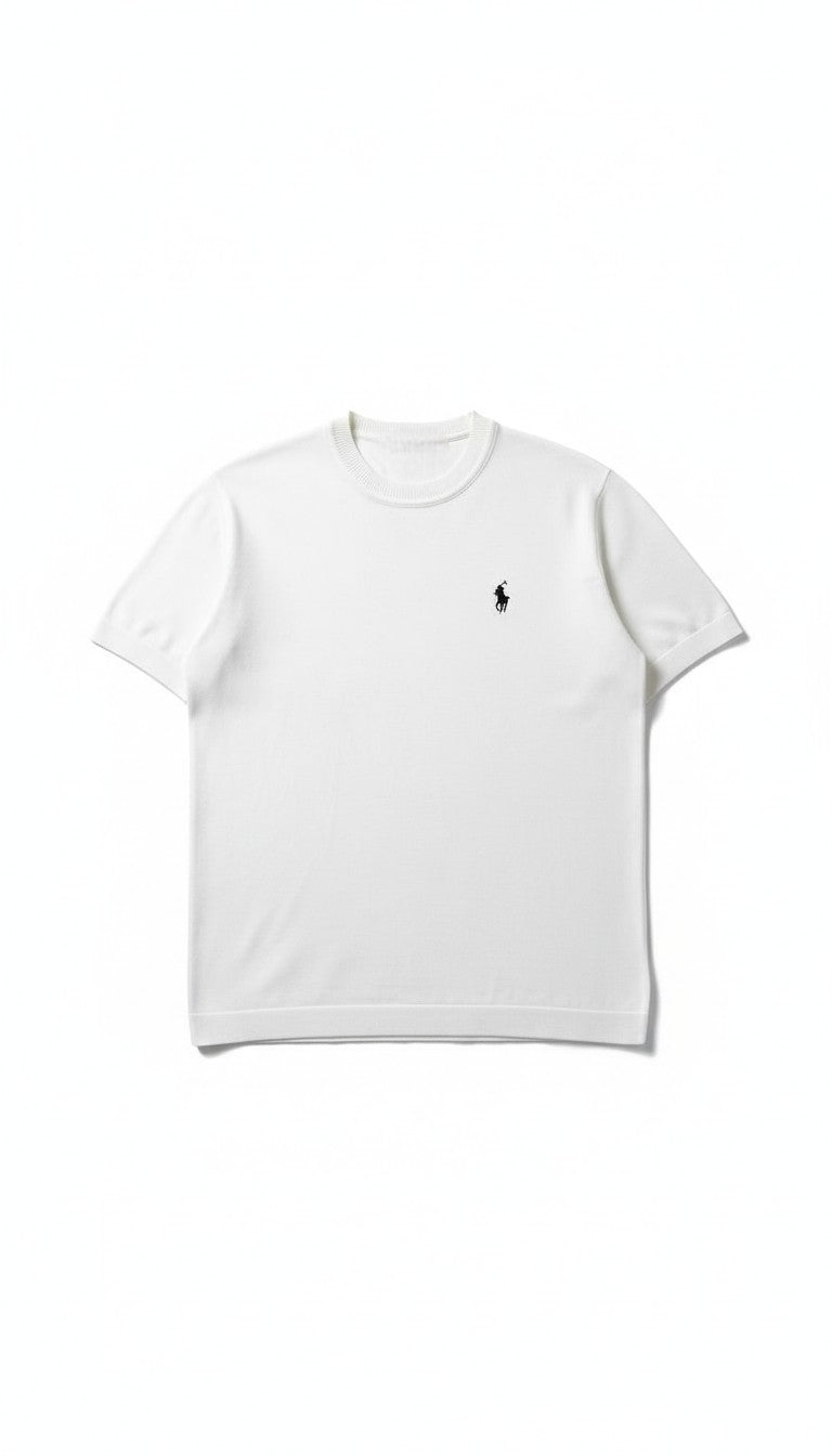 R*lph Lauren Beyaz Triko T-Shirt