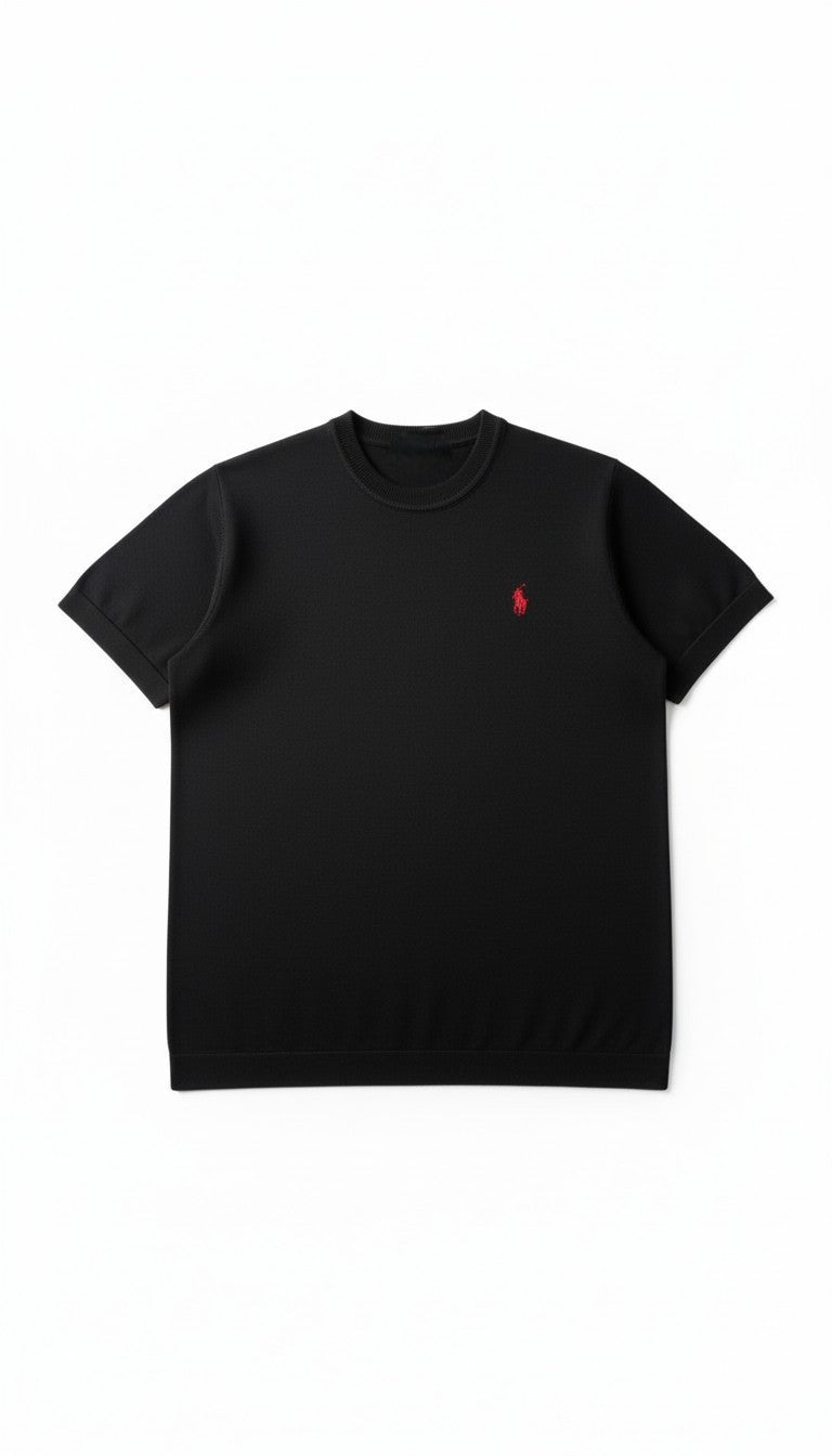 R*lph Lauren Siyah Triko T-Shirt