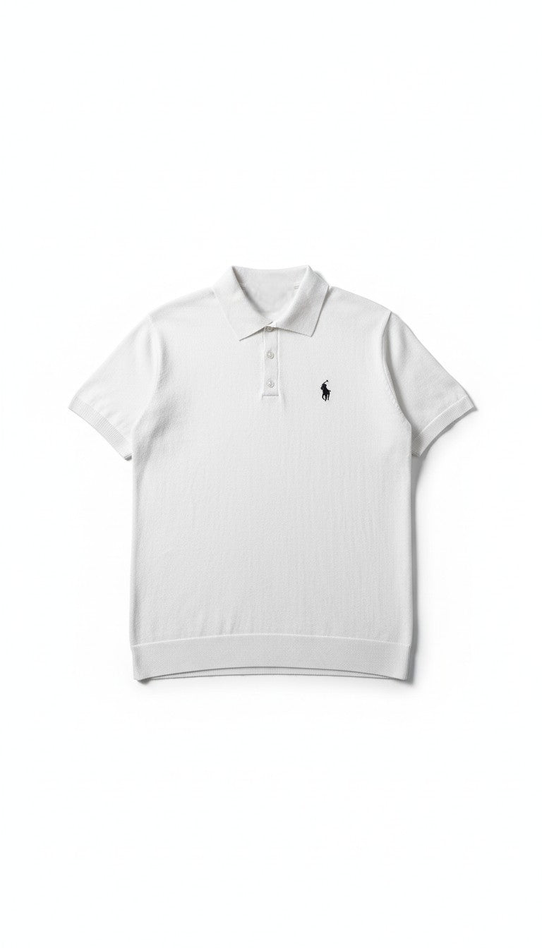 R*lph Lauren Beyaz Triko Polo Yaka