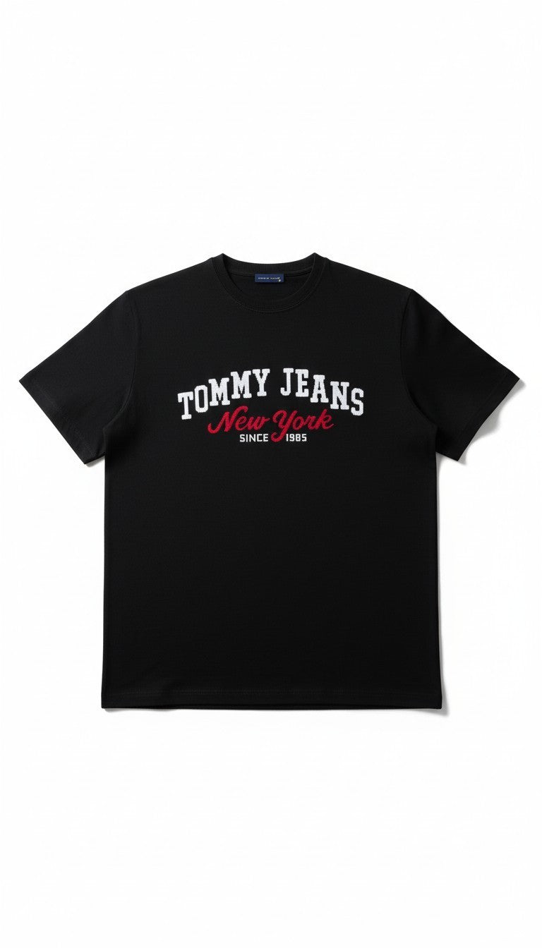 T*mmy Siyah Triko T-Shirt