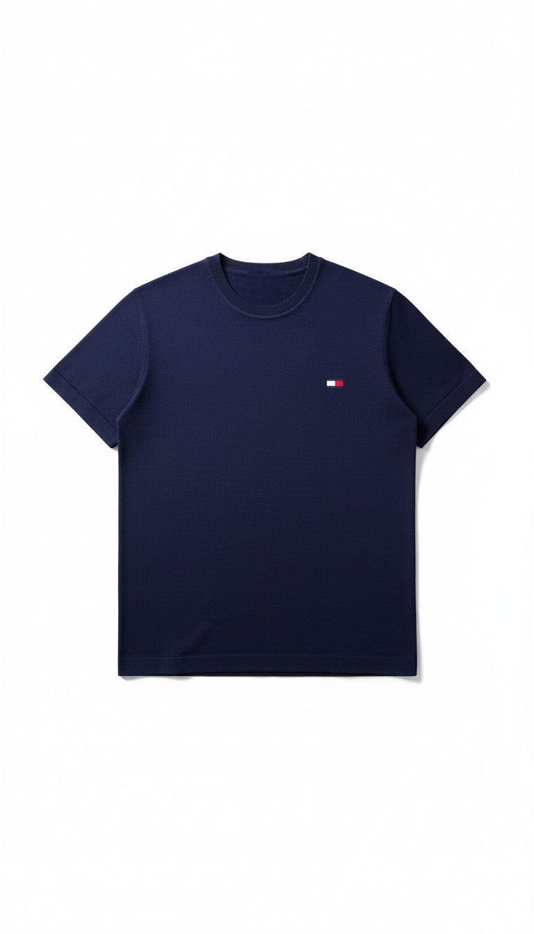 Tommy Lacivert Triko T-Shirt